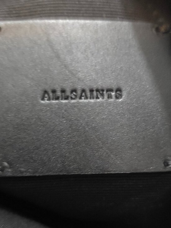 All Saints Kita Taupe Suede Leather Top Handle Woman\'s Backpack main image 10